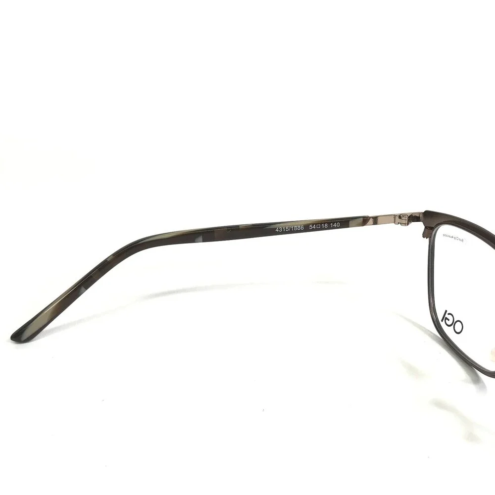 OGI Eyeglasses Frames EVOLUTION 4315/1886 Brown Cat Eye Full Rim 54-18-140